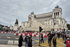 Altare della Patria, Victor Emmanuel II Monument, Vittoriano. This 1935 building has many names, and it's massive.
