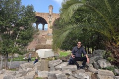 John taking a well-deserved rest.