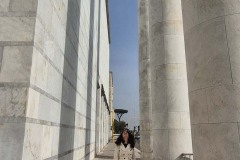 It's in a business district south of Rome called EUR, which is a bit out of the way.