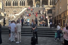 Amalfi's iconic landmark, the Cathedral of St. Andrew Apostle.