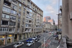 Our Airbnb was on a busy block filled with much traffic and communist bloc buildings.