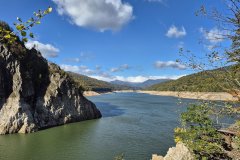 Quick stop at Vidraru Dam off of the Transfagarasan Highway.