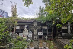The organic and makeshift atmosphere of Bellu Cemetery.