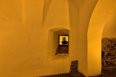 Medieval tunnels and walkways of Sibiu.