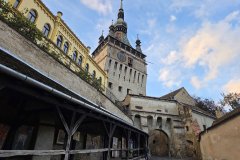 The Clock Tower in Sighisoara is a UNESCO World Heritage Site.
