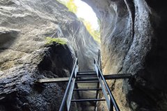 We took a hike at Seven Ladders Canyon outside of Brasov.