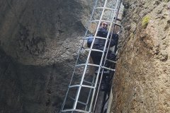 A beautiful hike through canyons with ladders and rushing water.