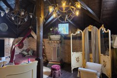 Our antique-filled Airbnb in Istanbul, Turkey.