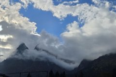 The mountains, clouds and thick fog surrounding Brasov is dramatic and magical.