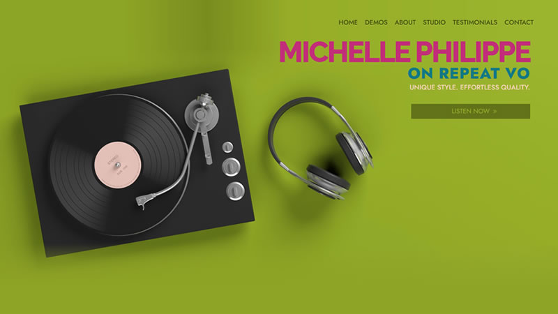 michelle philippe branding and website design by biondo studio