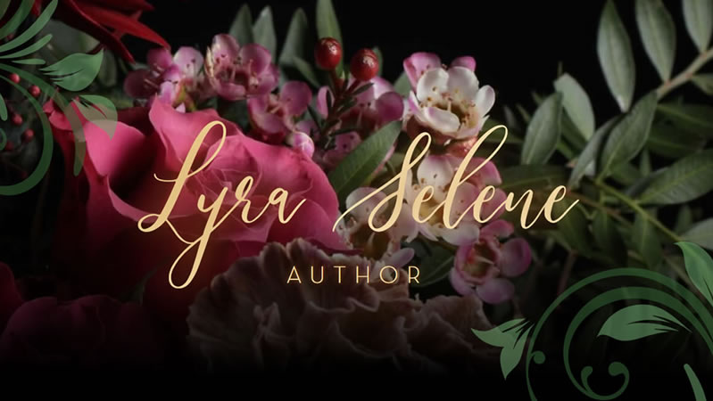 Lyra Selene Author branding and website development by Biondo Studio