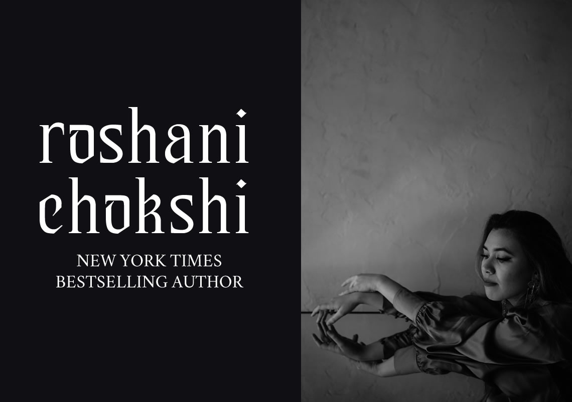 Roshani Chokshi NY Times Bestselling author website developed by Biondo Studio