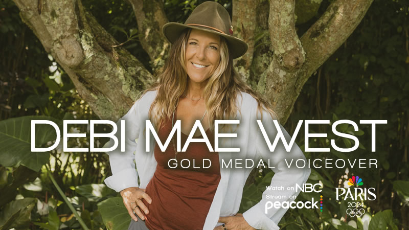 Debi Mae West Gold Medal Voiceover designed and developed by Biondo Studio