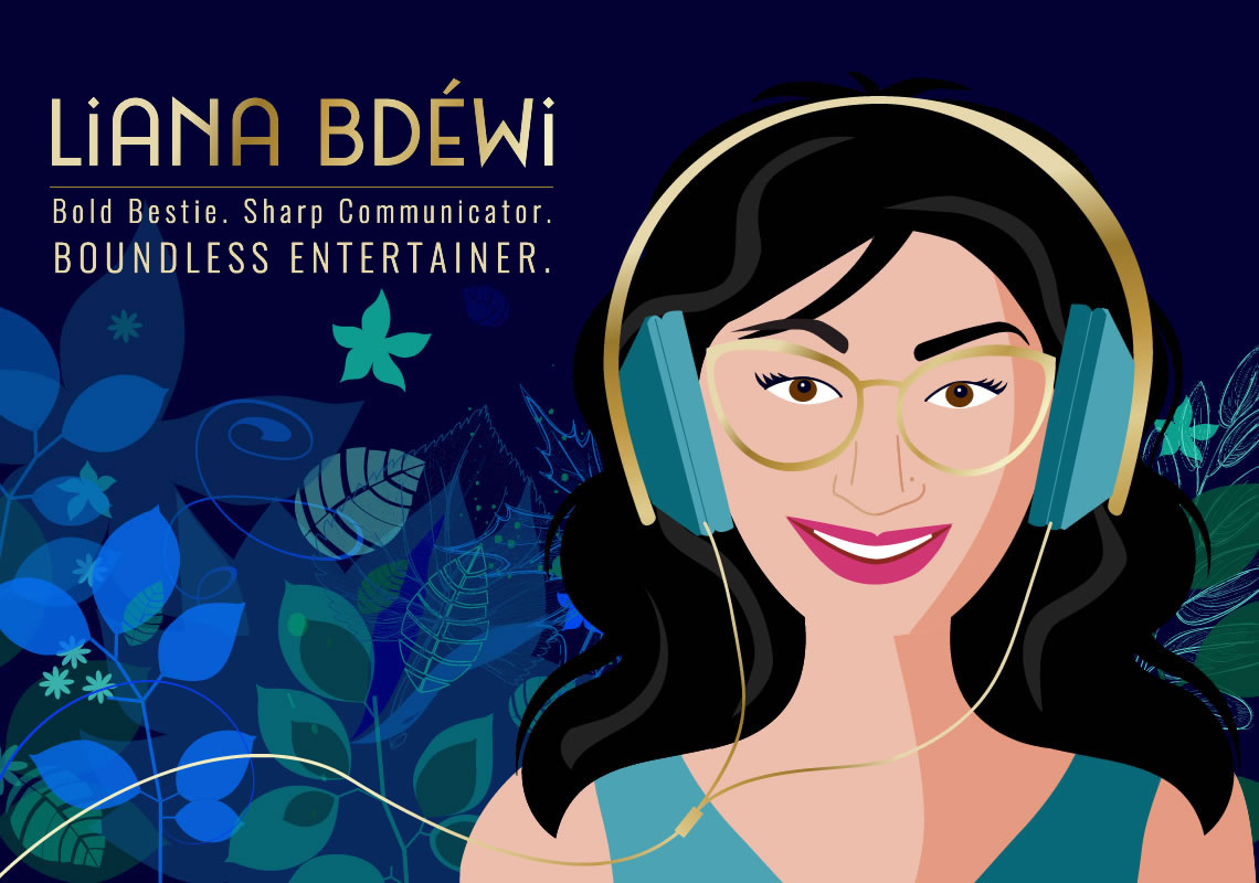 Liana Bdéwi voice actor, website development by Biondo Studio