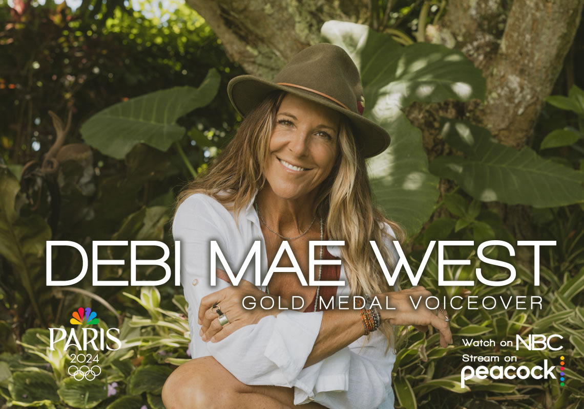 Debi Mae West Gold Medal Voiceover designed and developed by Biondo Studio