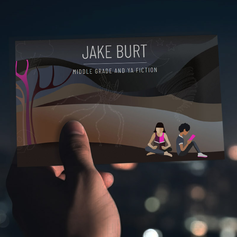 Jake Burt, Middle Grade and Young Adult author, branding and website design by Biondo Studio